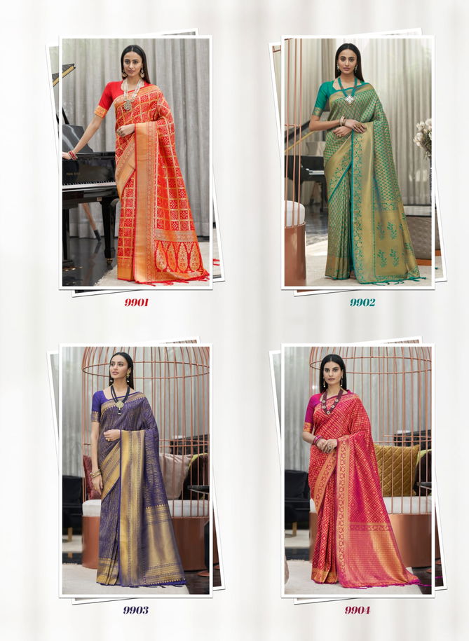 Rajpath Alveera New Exclusive Wear Silk Designer Kanjivaram Saree Collection